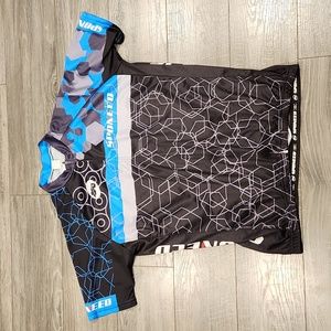 EUC Sponeed Men's sz XL Bycicle Jersey 100% polyester